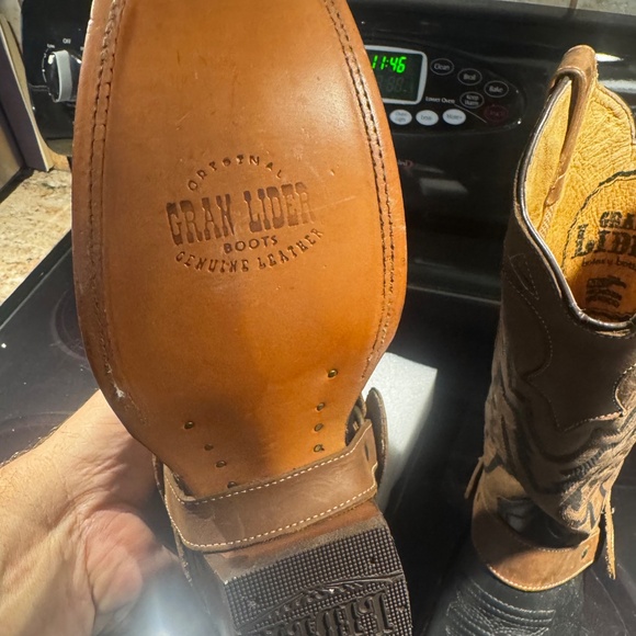 Gran Lider Womens Cowboy Boot Size 9.5 never worn - Picture 7 of 8